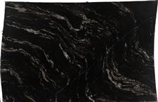 Black Cosmic leather slab, lot 5326.4